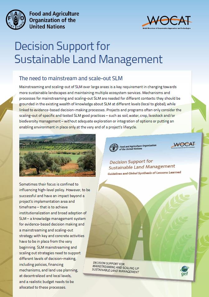 Decision Support for Sustainable Land Management