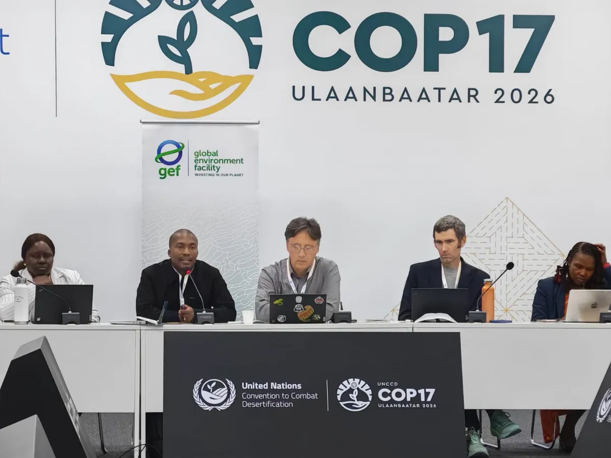 Polao Moepi at GEF Side Event
